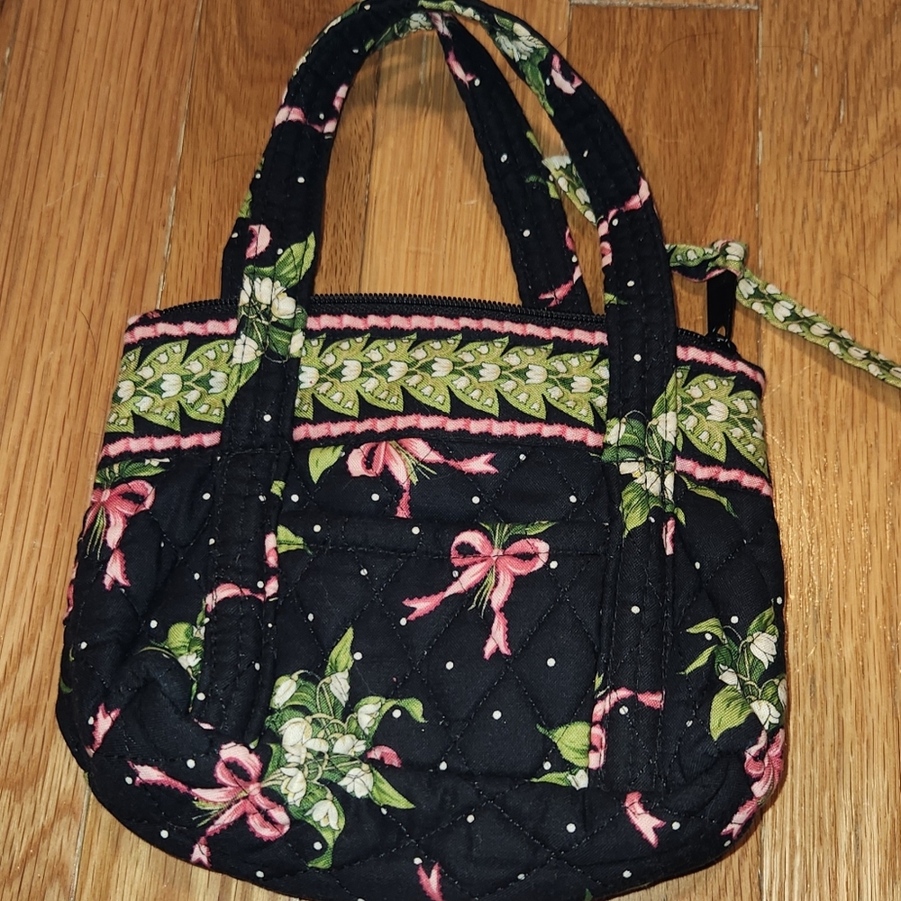 RETIRED VERA BRADLEY VTG 90'S new hope print  PETITE PADDY KIDS PURSE NICE SHAPE - Picture 11 of 14
